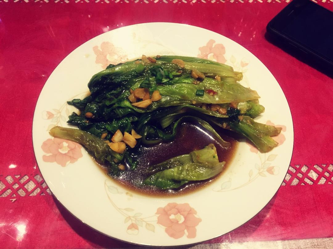 蚝油生菜