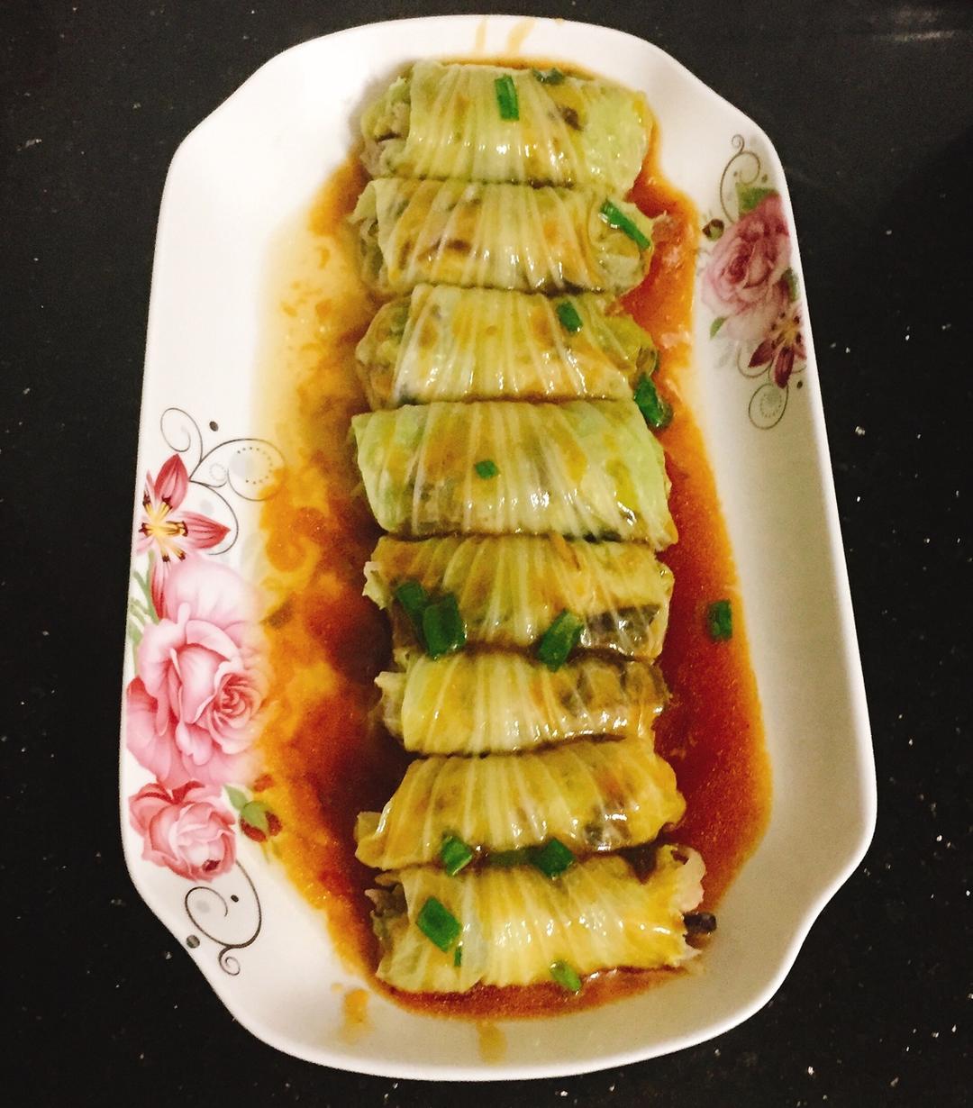 蒜蓉粉丝蒸娃娃菜