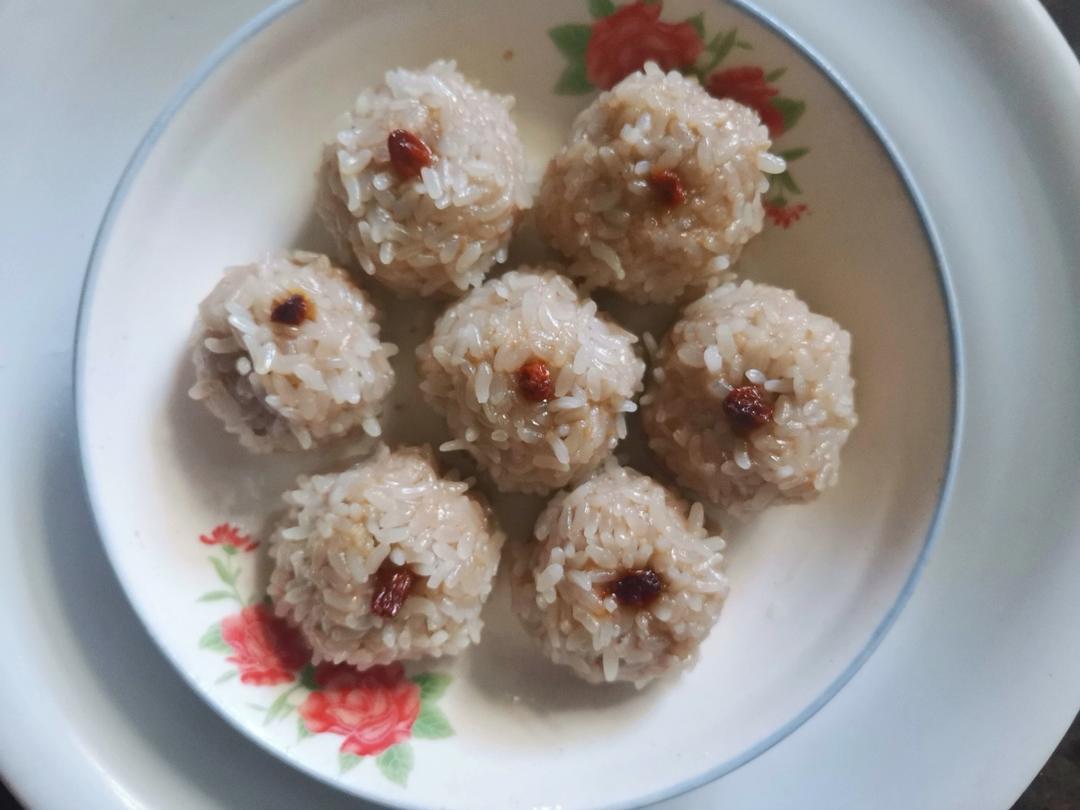 水晶糯米丸子