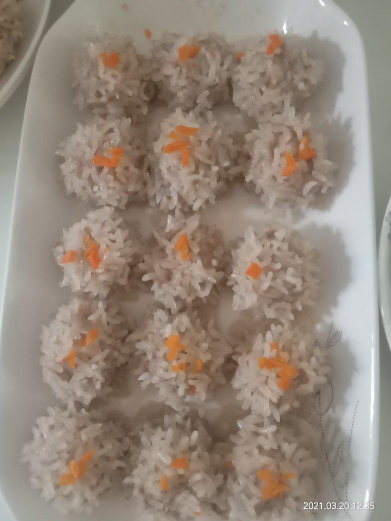 蒸糯米丸子