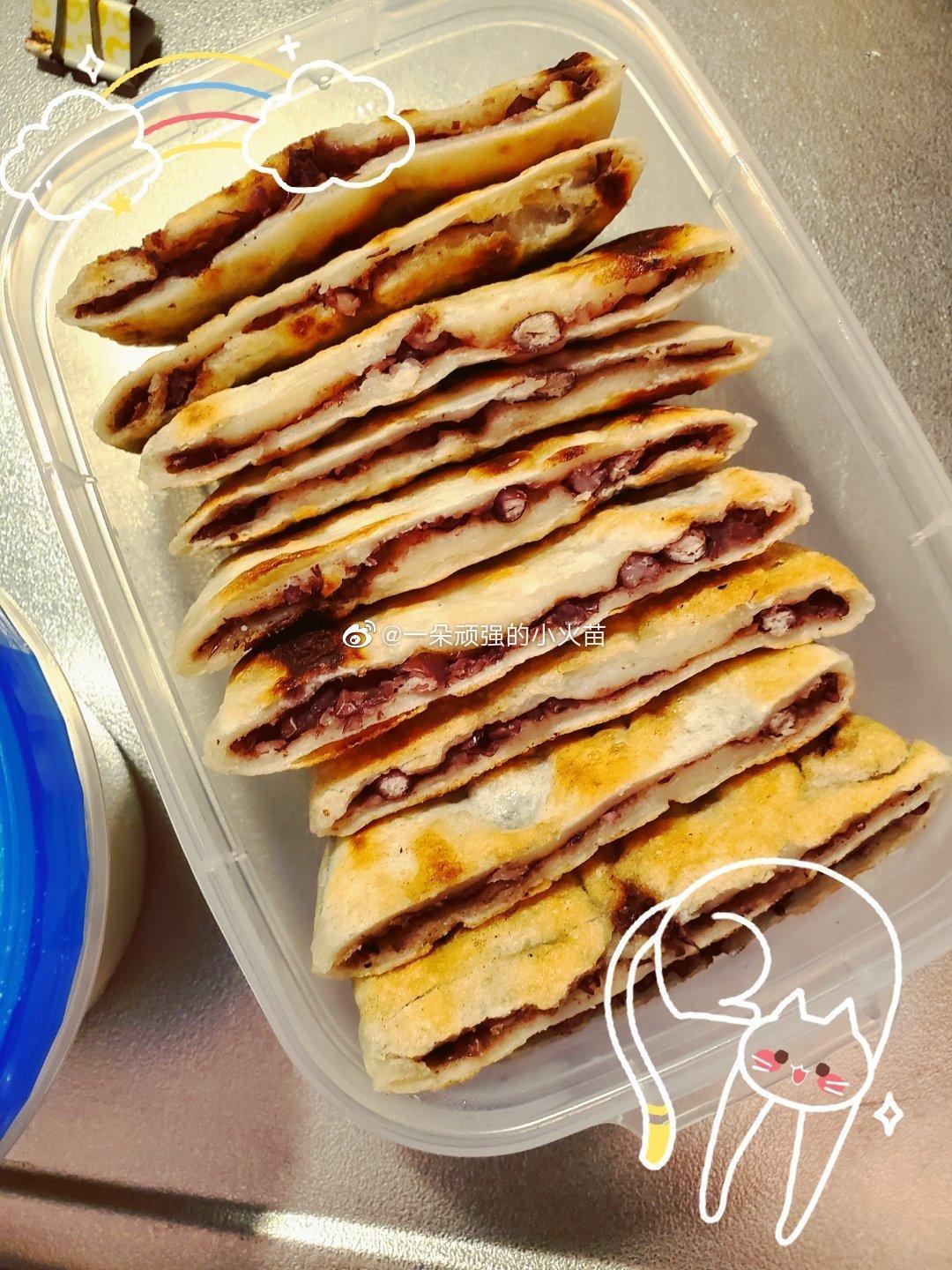 红豆糯米饼