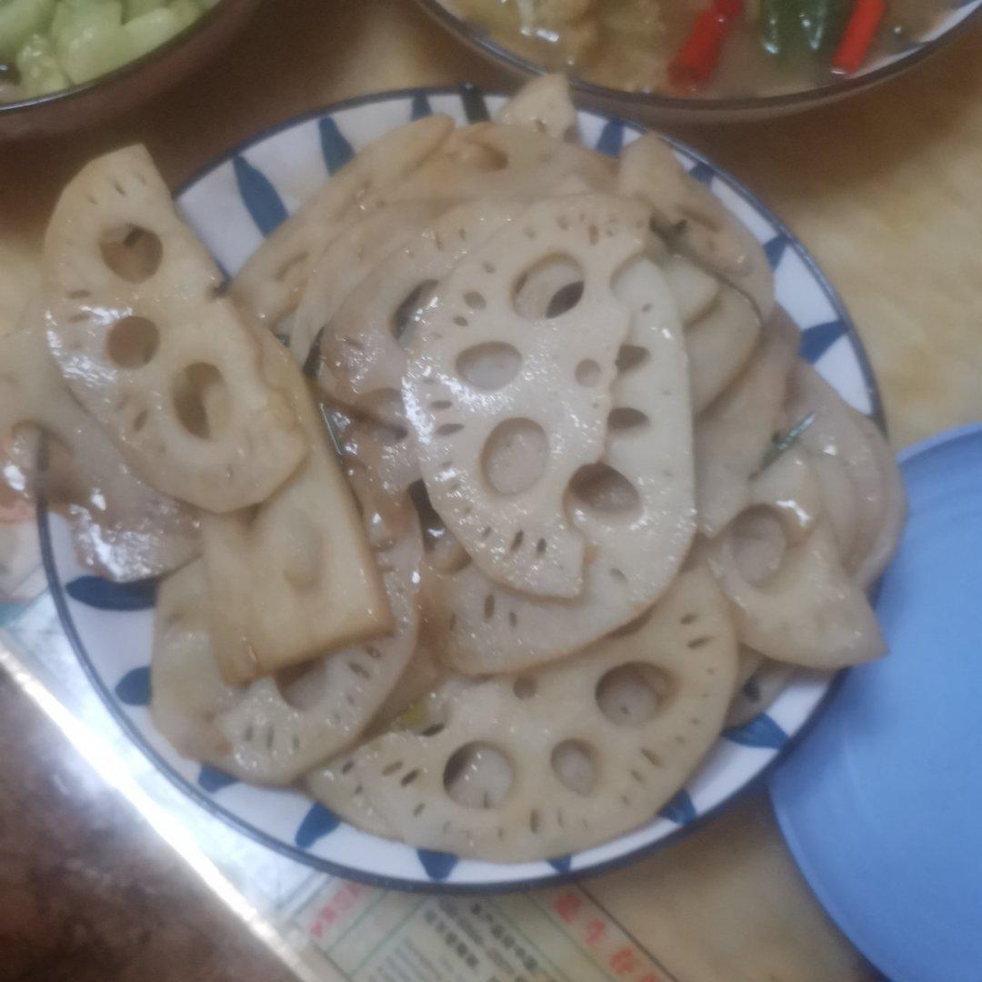 最简单味道惊艳的糖醋藕片