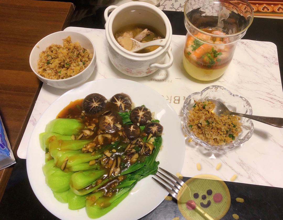 蚝油香菇小油菜