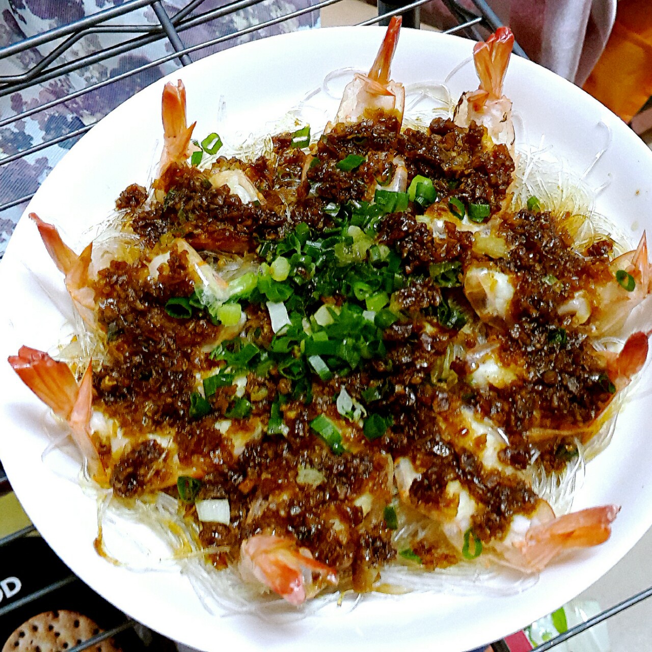 蒜蓉粉丝蒸虾