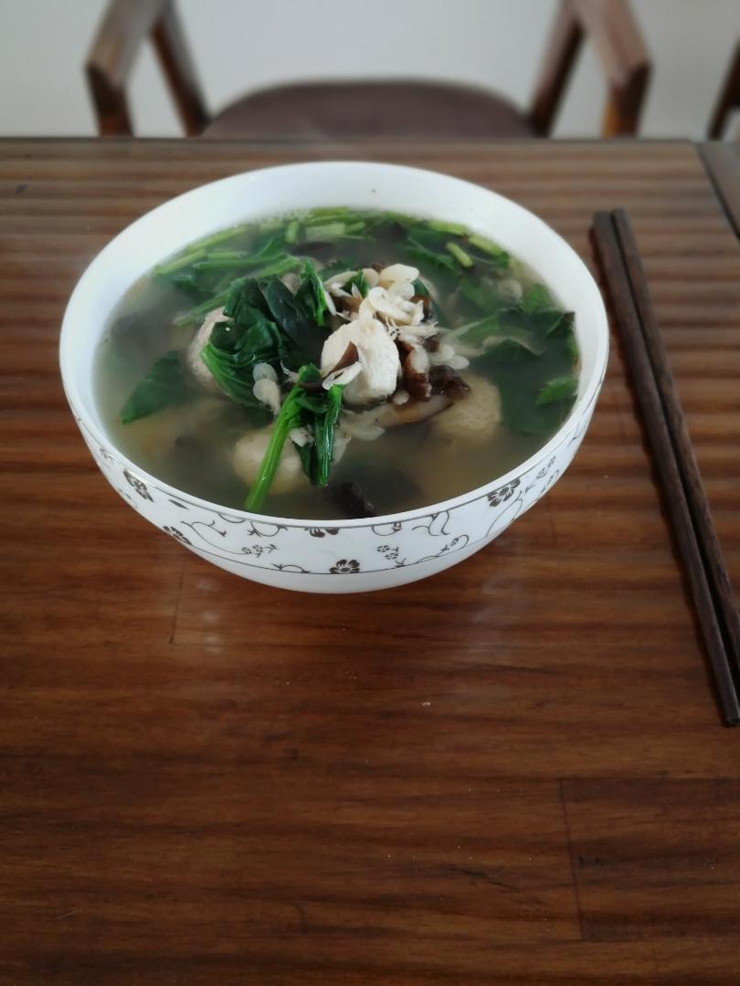 白菜丸子汤