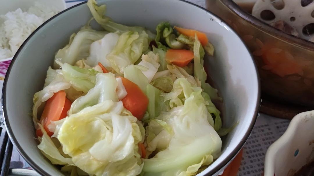 清炒包菜