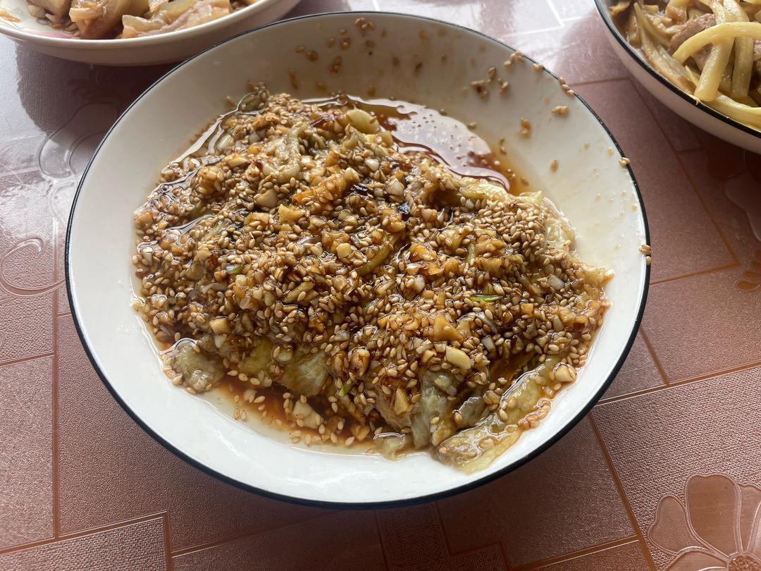 蒸茄子