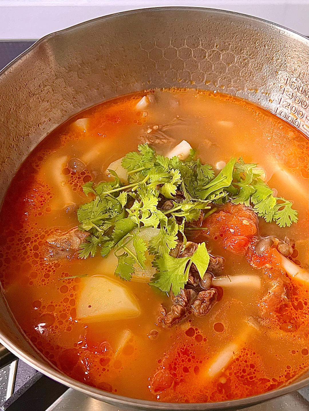 番茄牛肉汤（卤牛肉版）