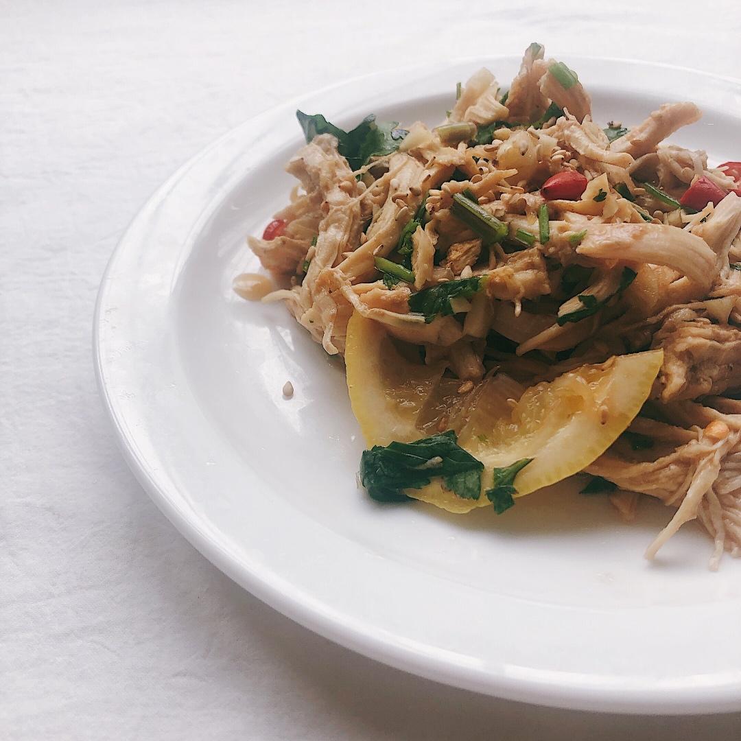 家庭版的手撕鸡