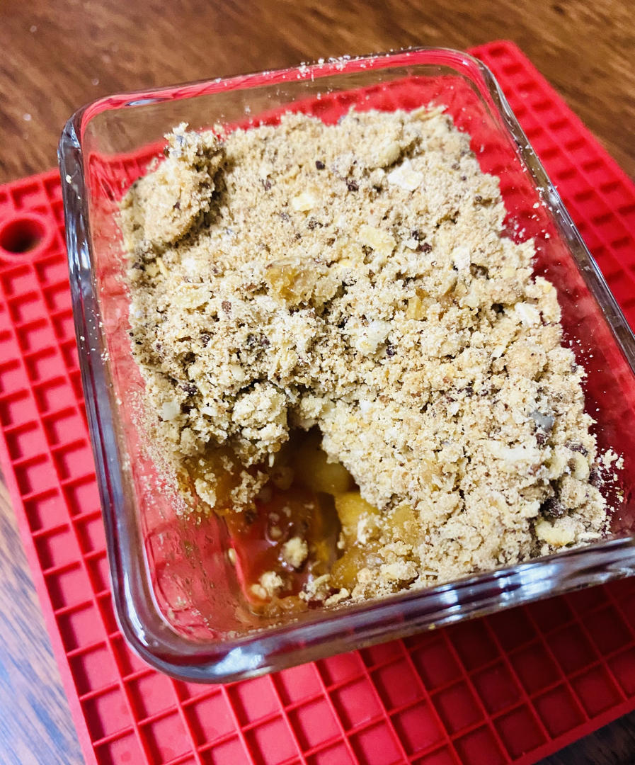 英式传统甜点Apple Crumble 苹果派