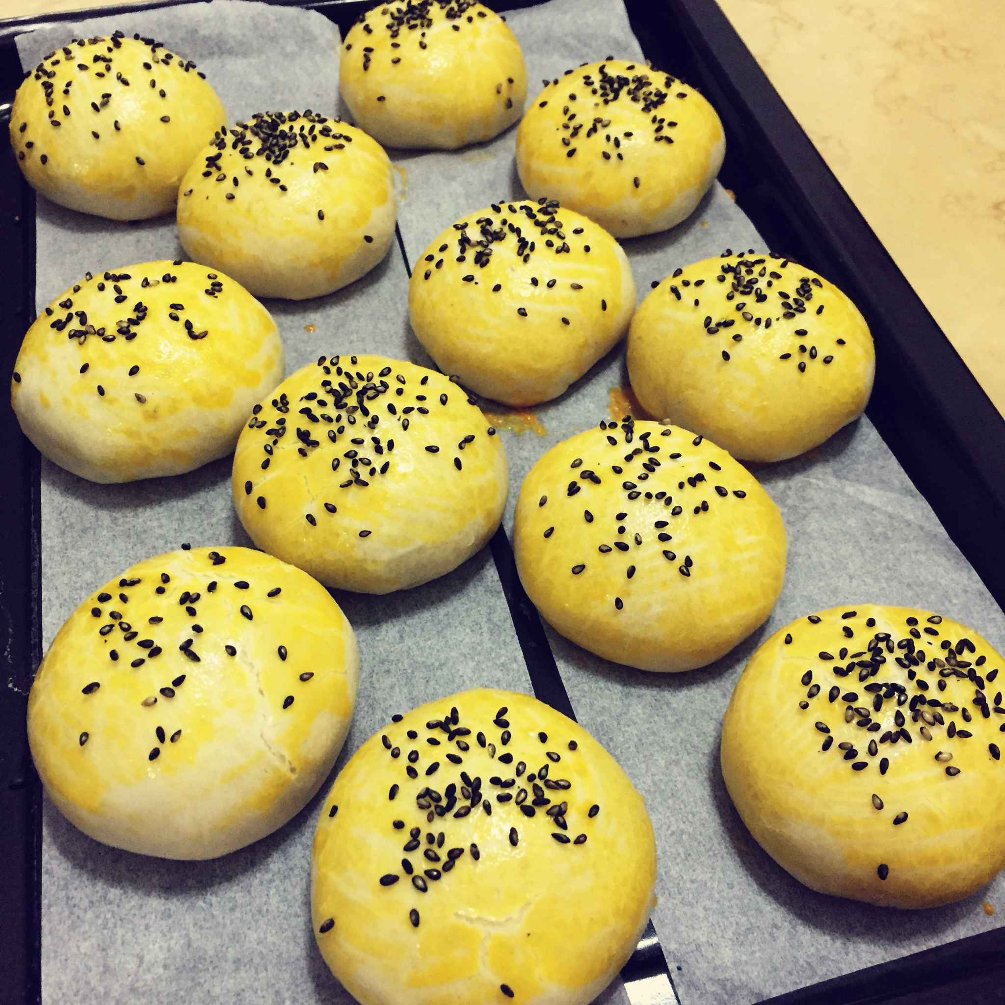 红豆酥饼（附油酥不测漏的办法）