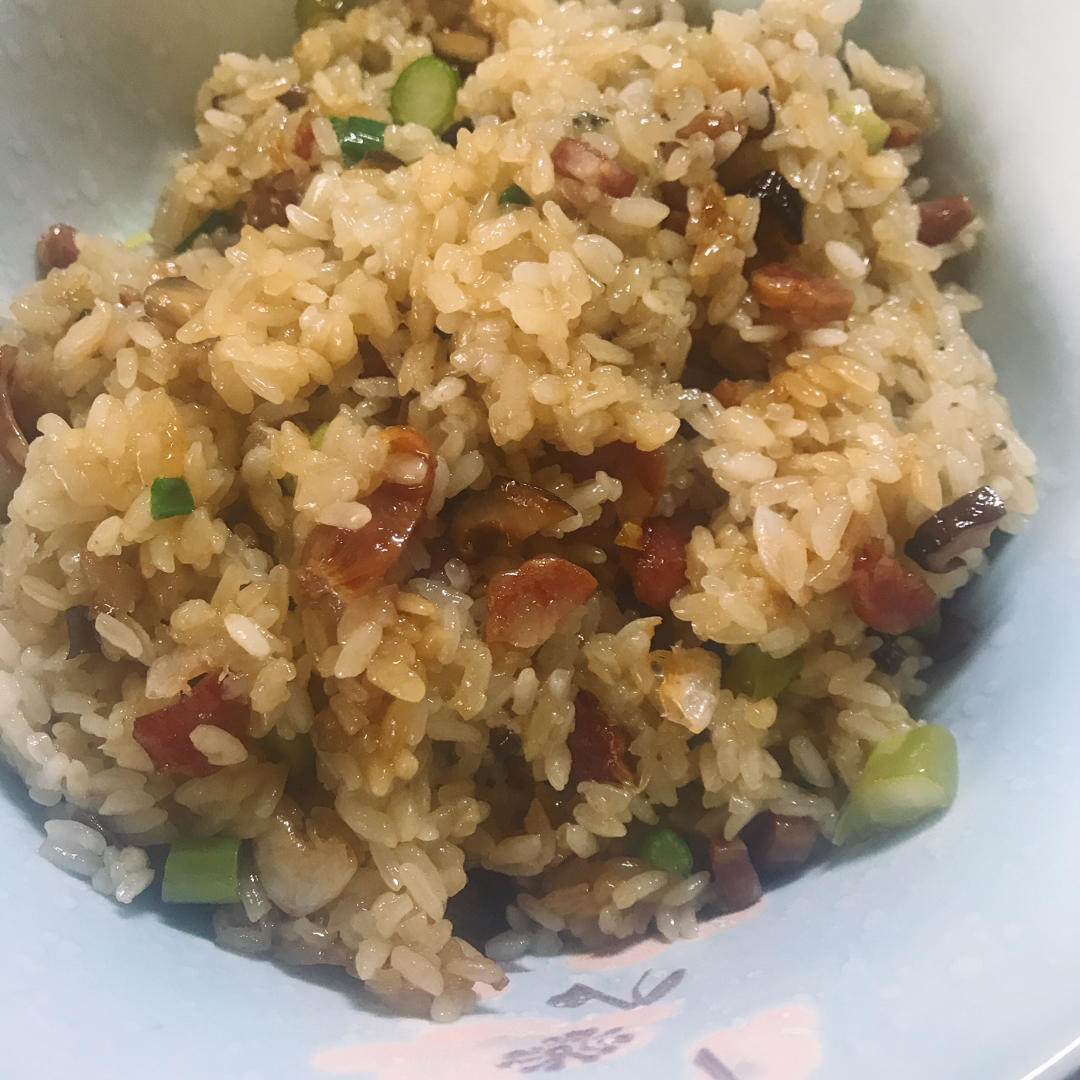 真正的生炒腊味糯米饭