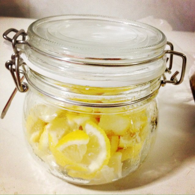 清肠柠檬蜜（晚上喝o(╯□╰)o）