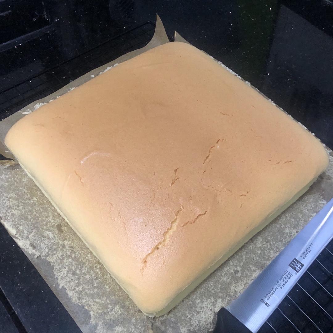 超细腻绵软❗️古早蛋糕