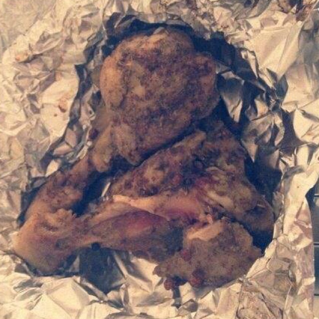 铸铁锅烤箱盐焗鸡