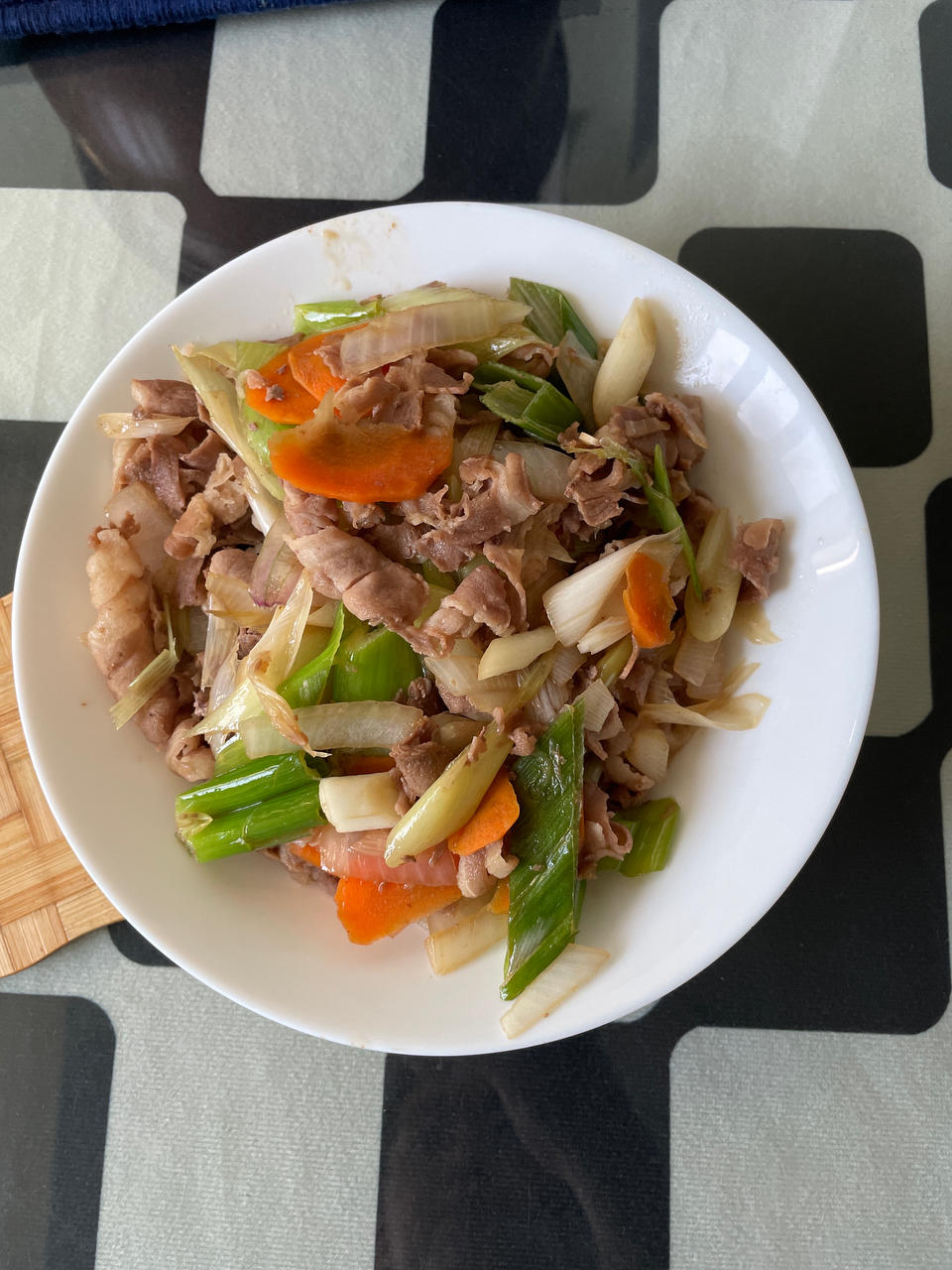下饭神器🙋大葱羊肉卷