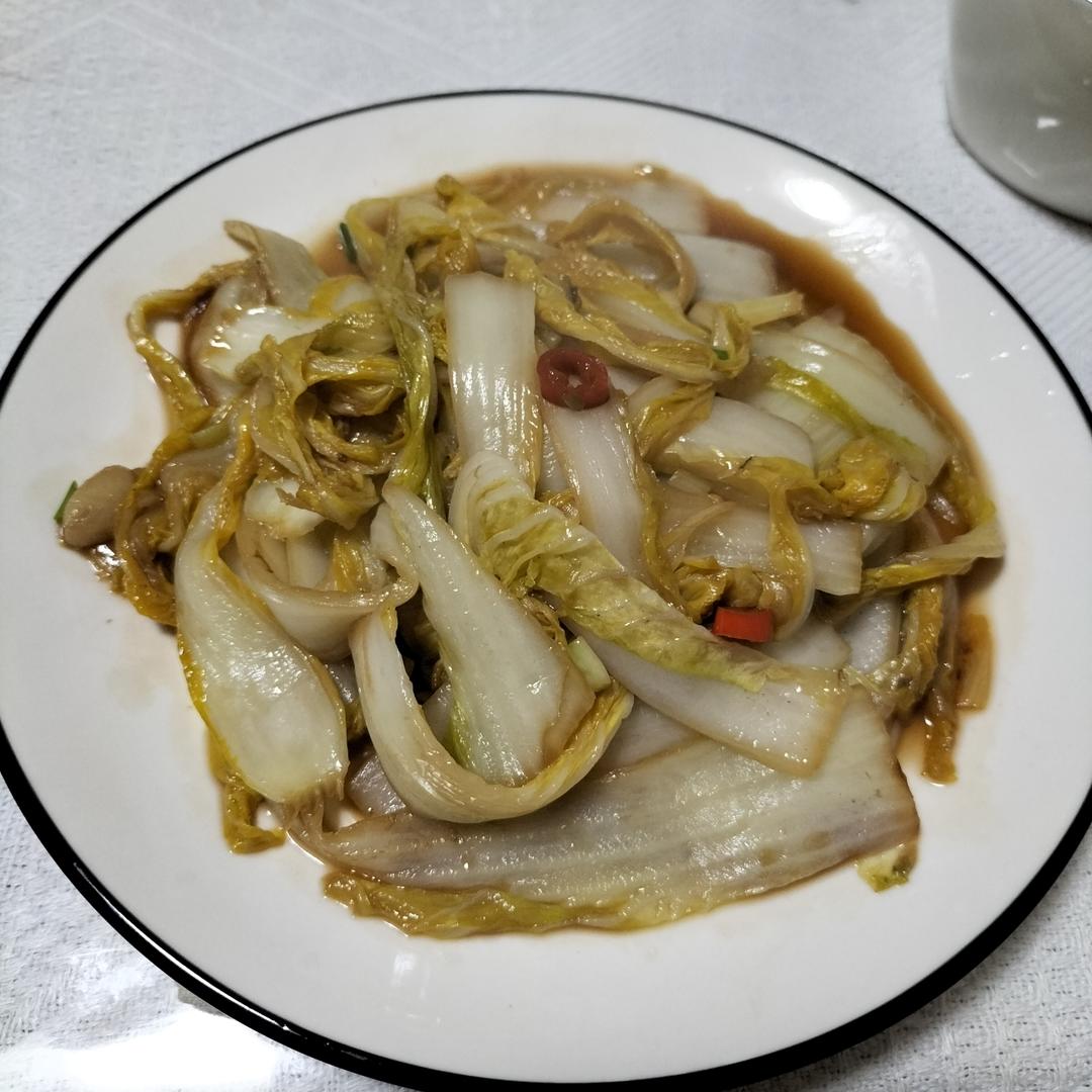 炒娃娃菜