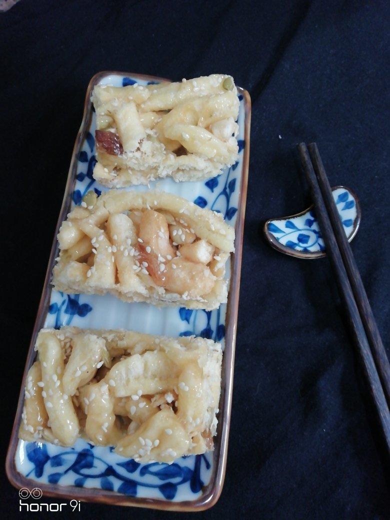 椰蓉干果沙琪玛