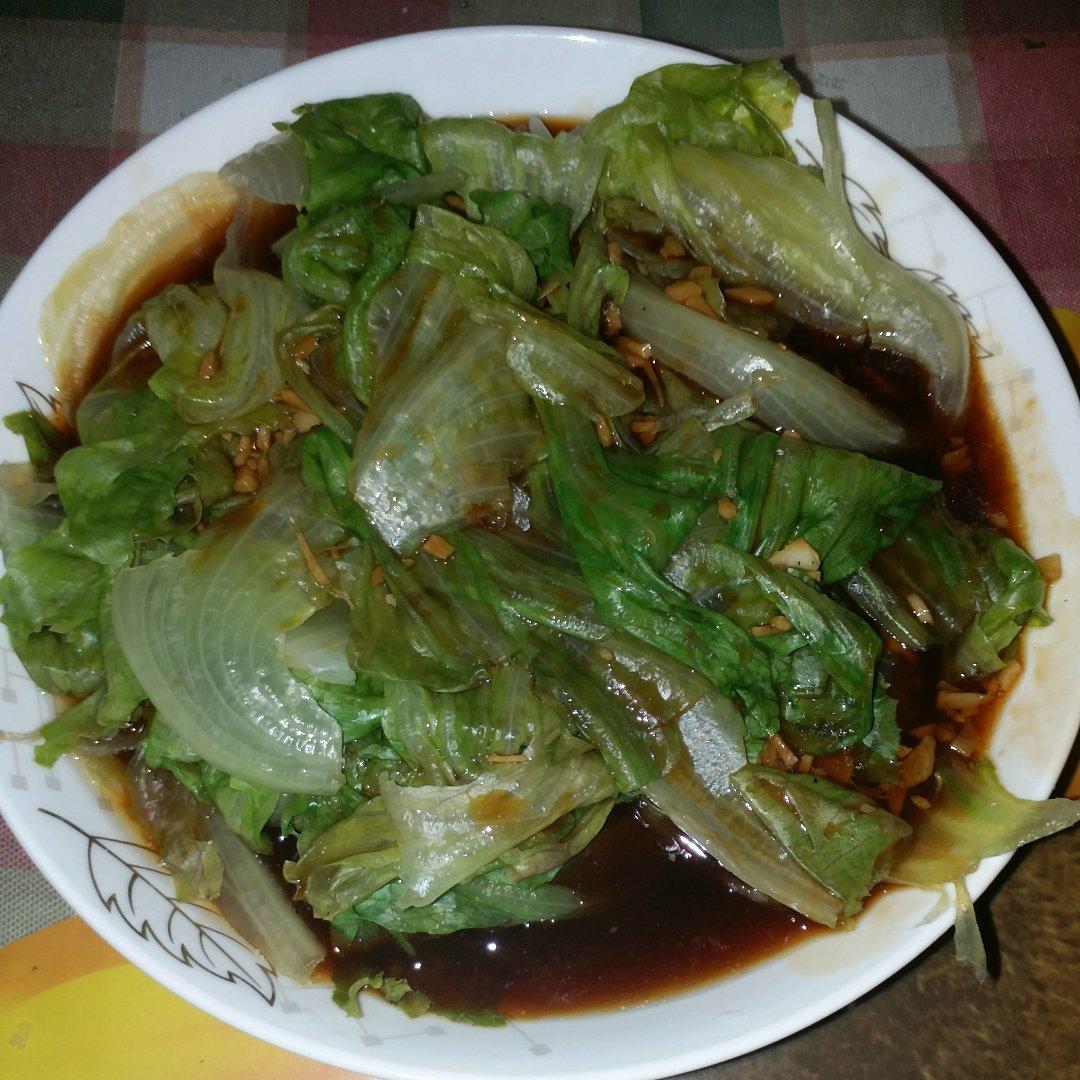 家常菜 蚝油生菜
