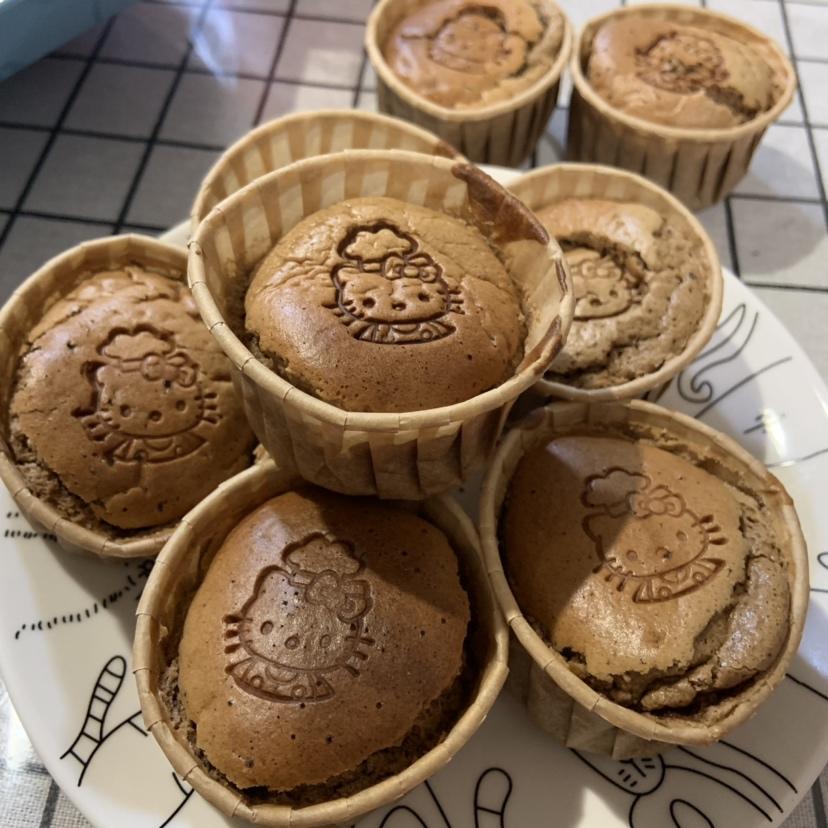 巧克力戚风杯子蛋糕