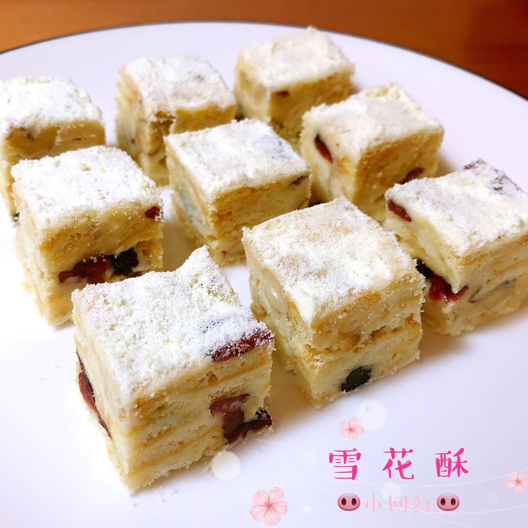 风靡吃货圈的雪花酥