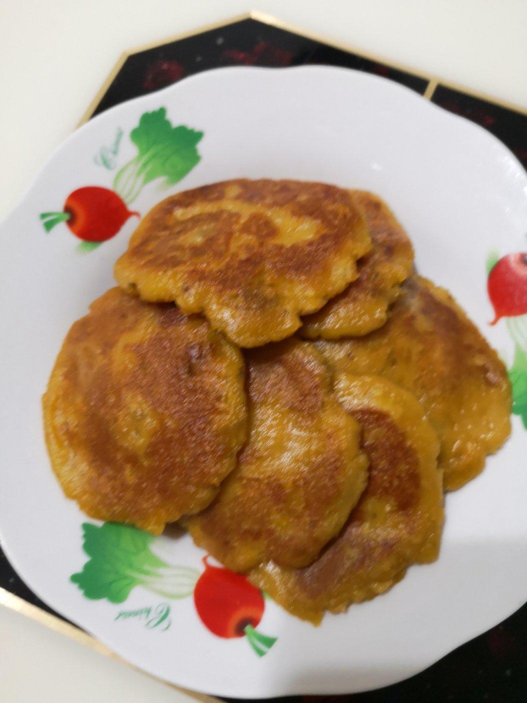 糯米红薯饼