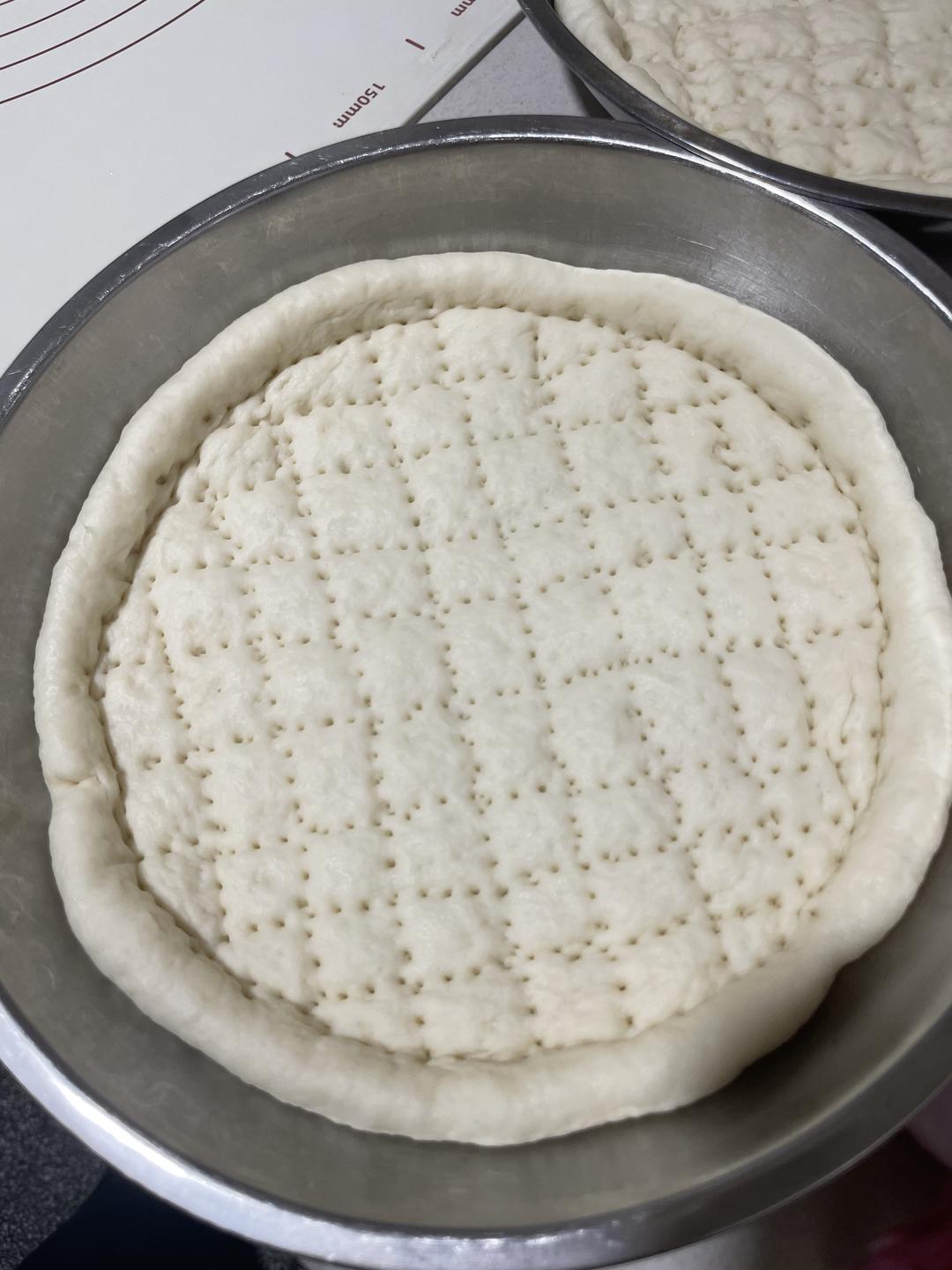 8寸披萨饼皮做法（🉑️厚🉑️薄，🉑️脆🉑️软）4张