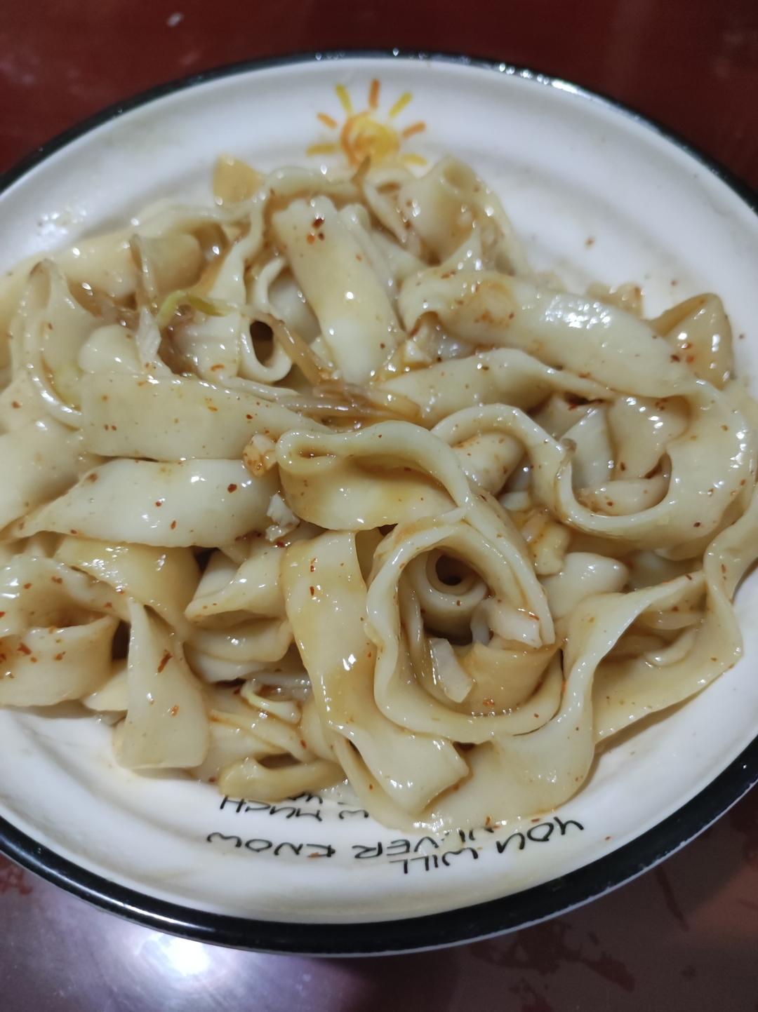 油泼面的做法