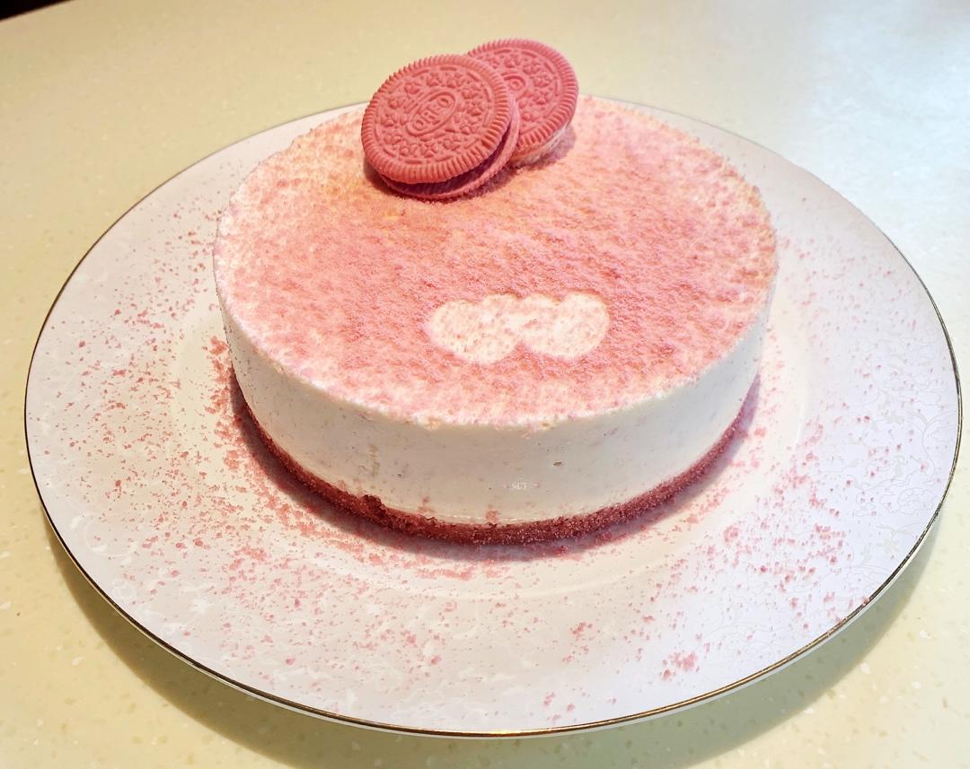 樱花奥利奥酸奶慕斯