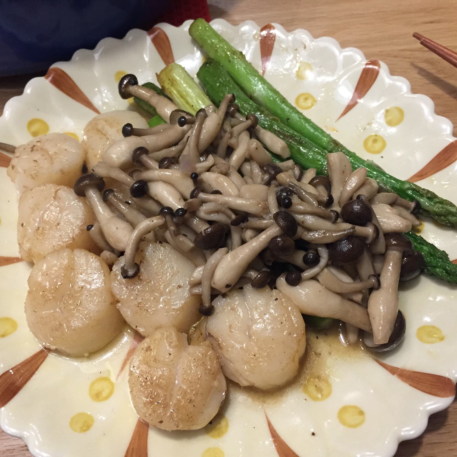 橄榄油黑椒芦笋