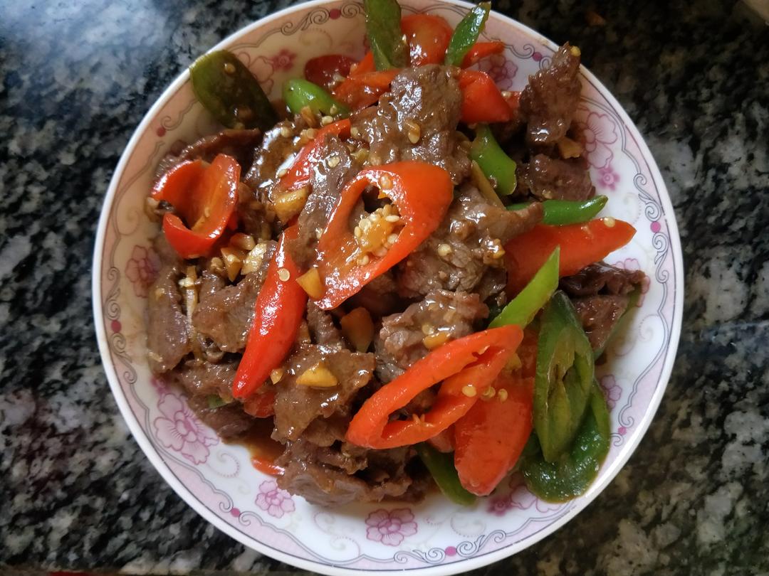 小炒牛肉