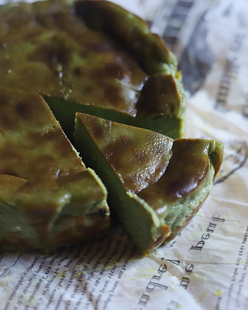 巴斯克式烤乳酪 原味和抹茶