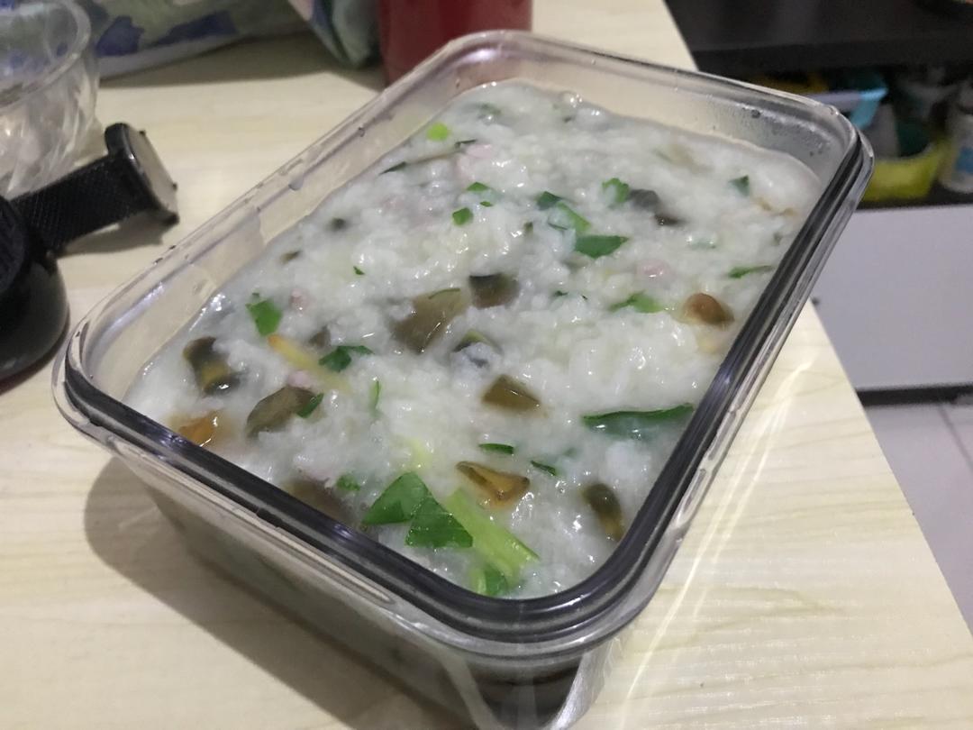 皮蛋瘦肉粥