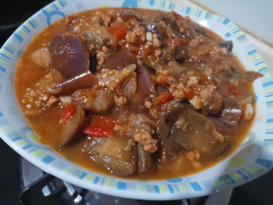 极简家常肉末茄子，不腌不蒸不过油