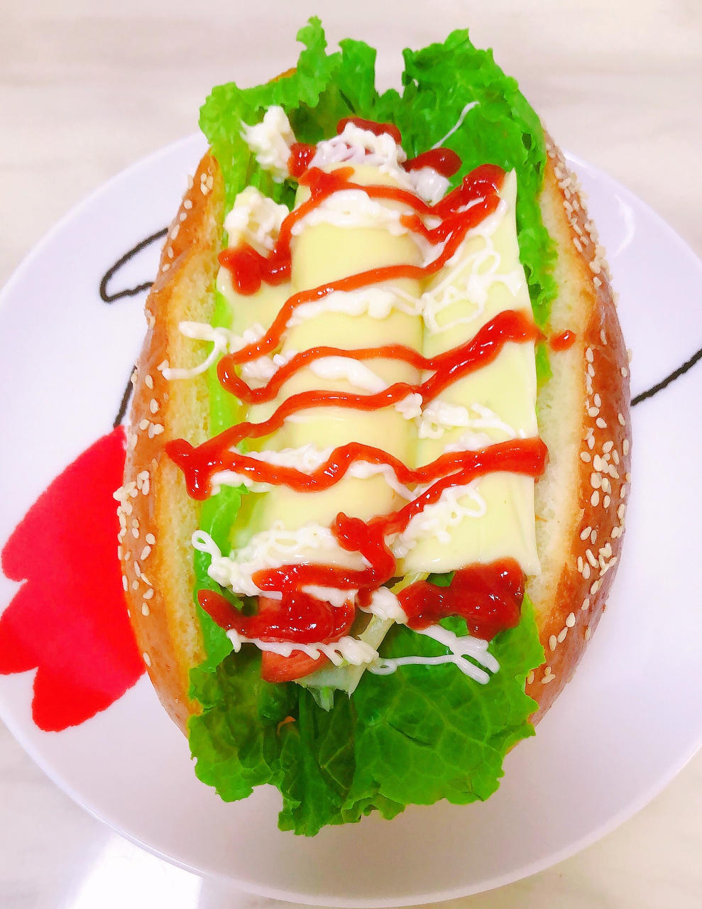 香肠热狗面包轻松做（直接法） 附保存方法和组装推荐