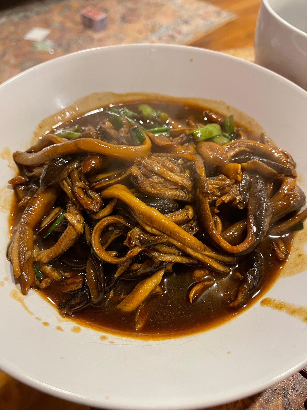 响油鳝丝
