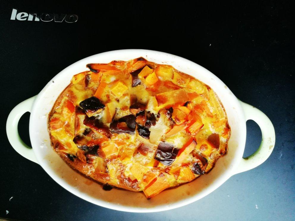 无油低脂蔬菜烘蛋