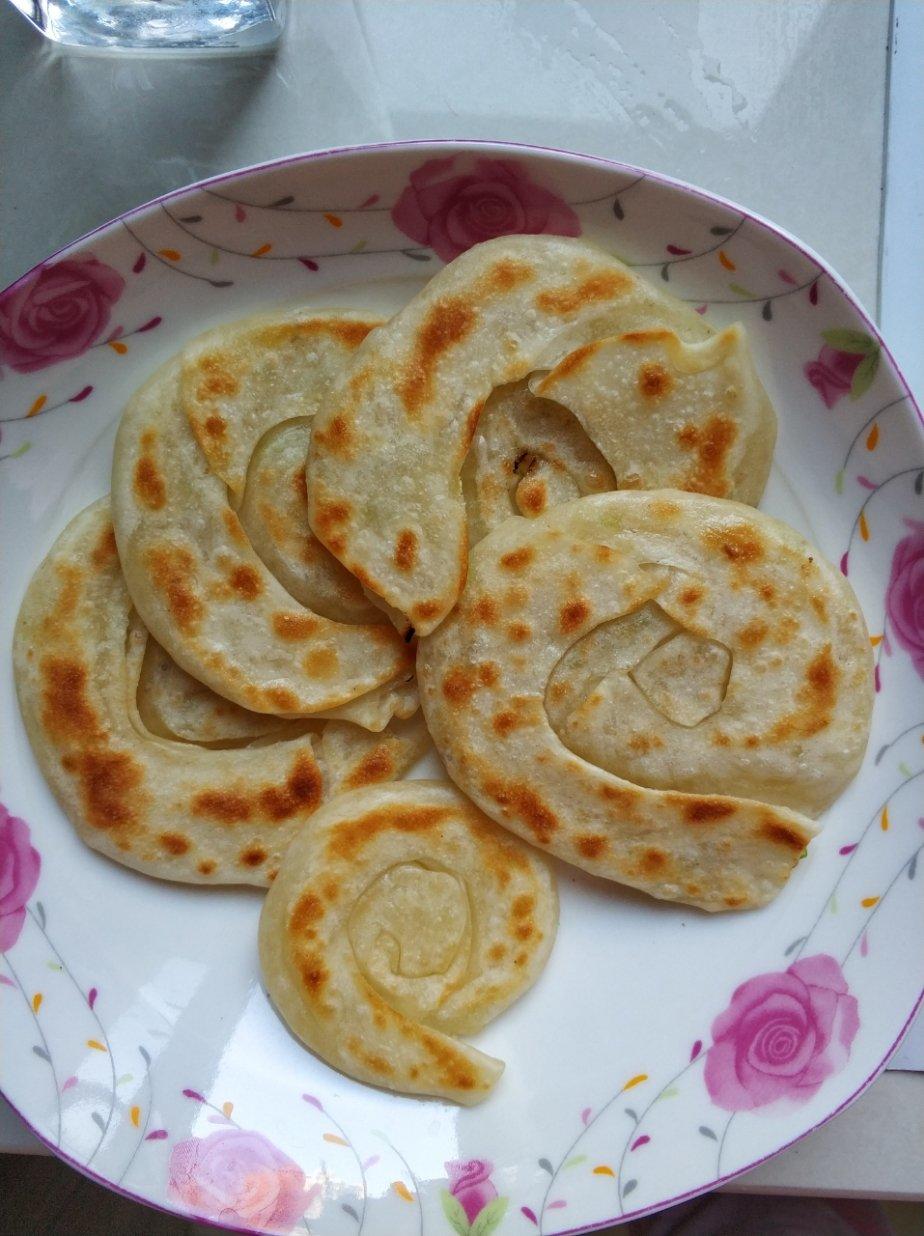 饺子皮葱油饼