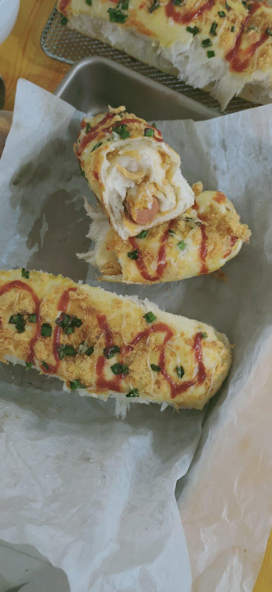 65度汤种松松面包（消耗肉松）