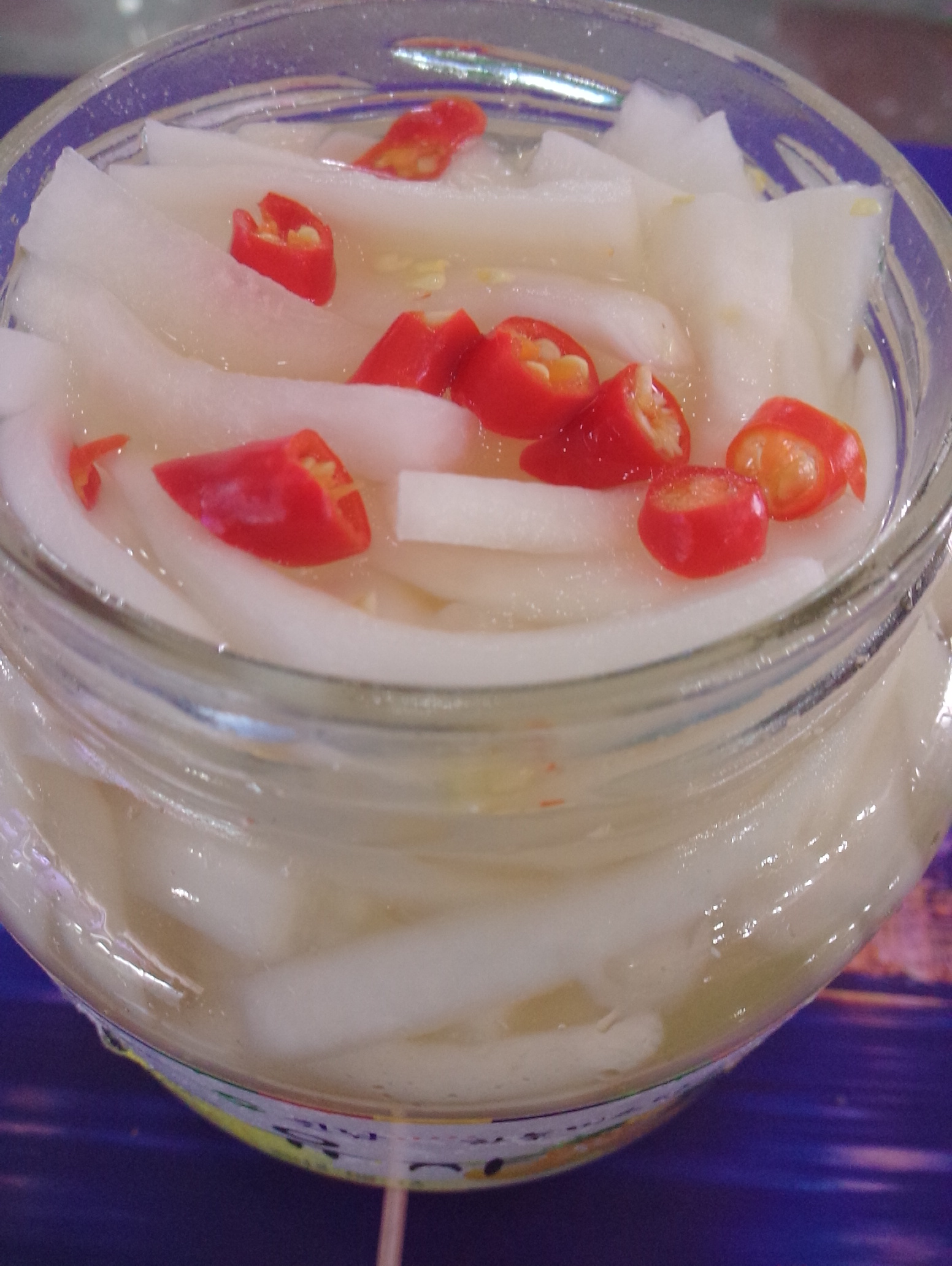 酸酸甜甜辣辣爽口萝卜条