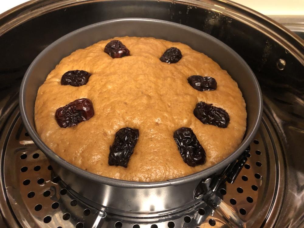 红糖红枣发糕