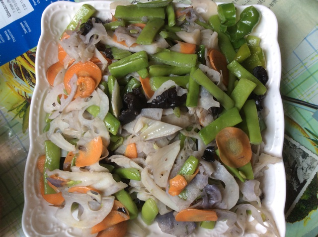 荷塘月色（斋菜）