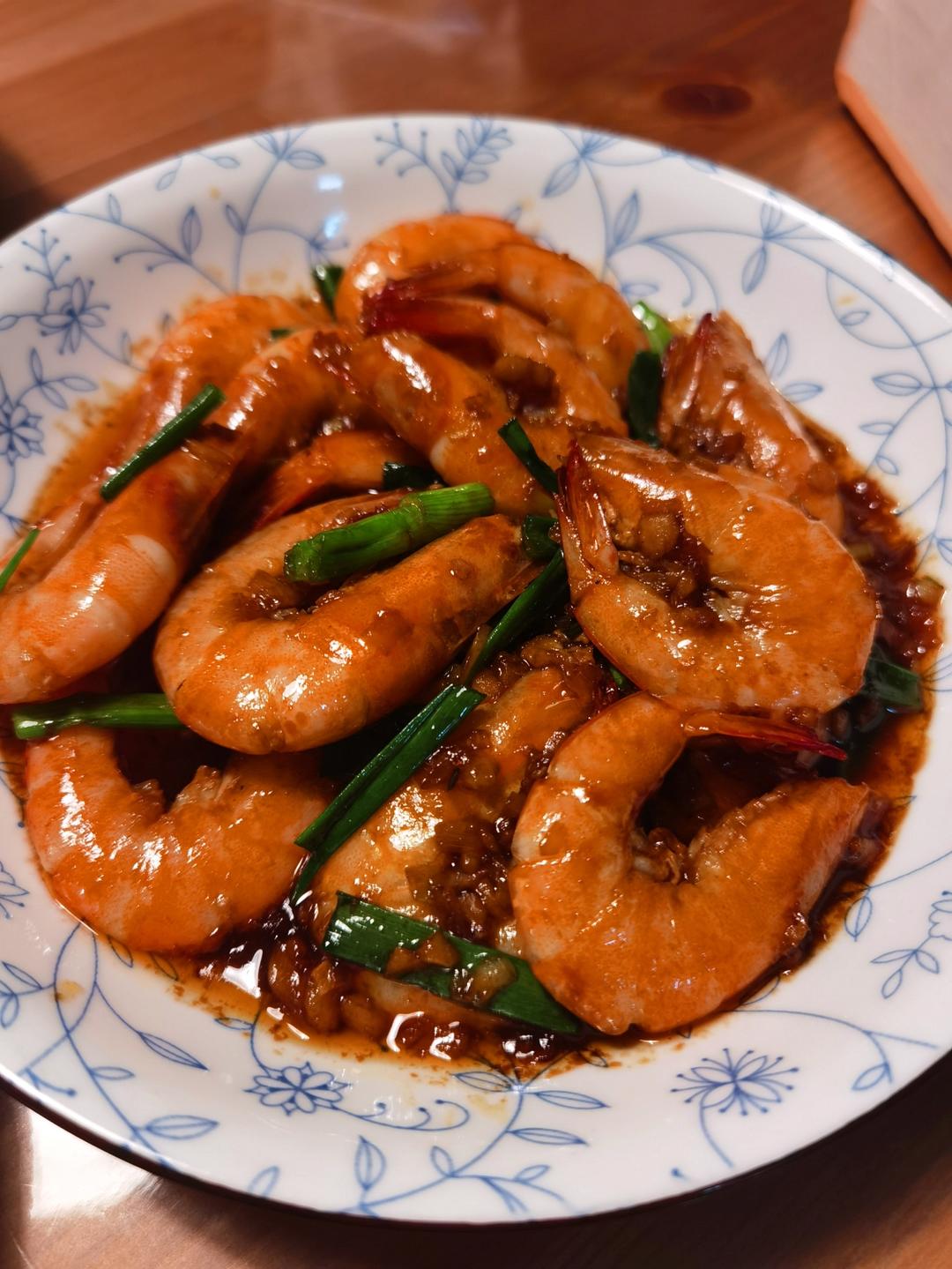 家庭版油焖大虾