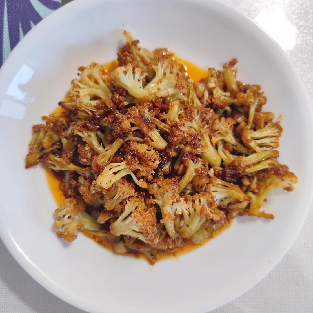 烤菜花（烤箱版）