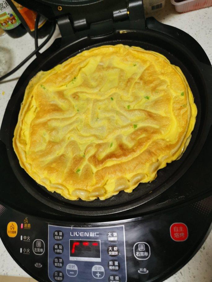 葱花鸡蛋饼