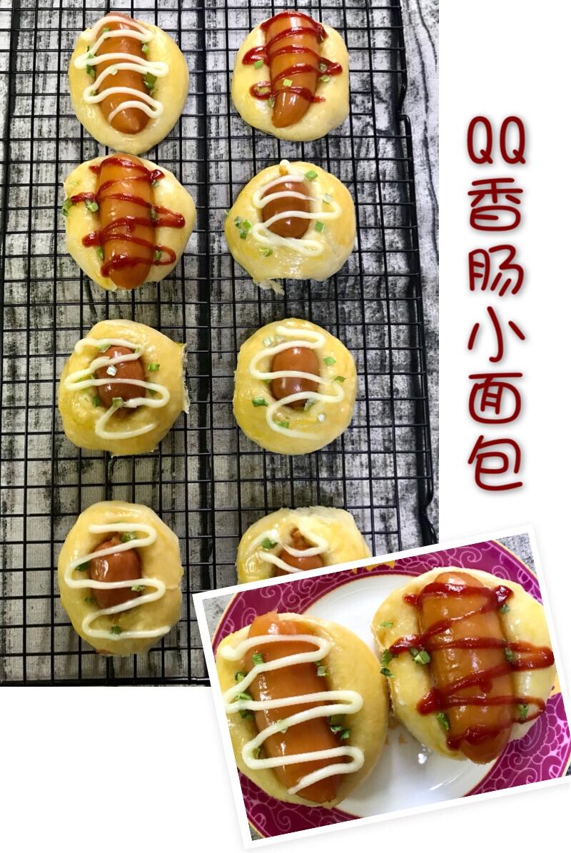 腊肠小面包