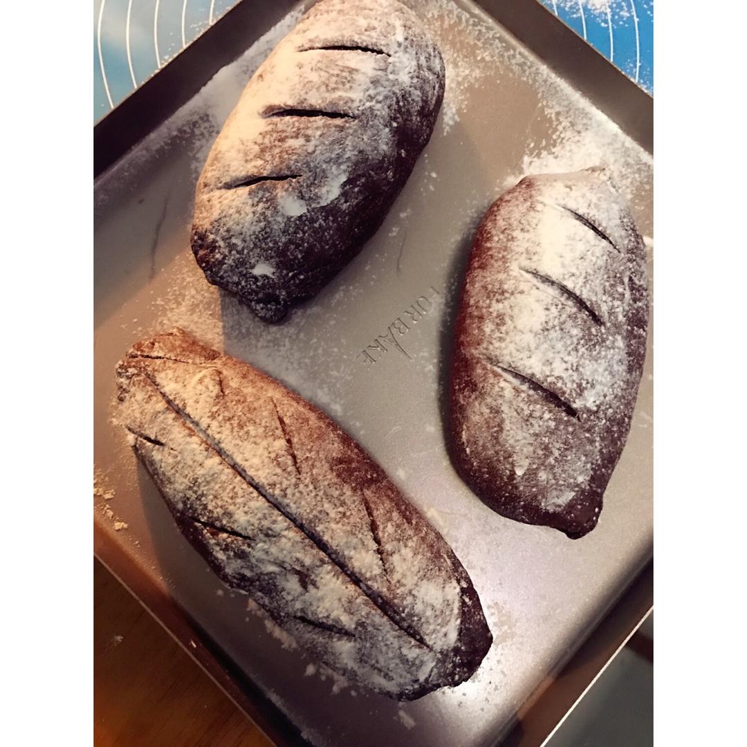 麻薯核桃夹心软欧包