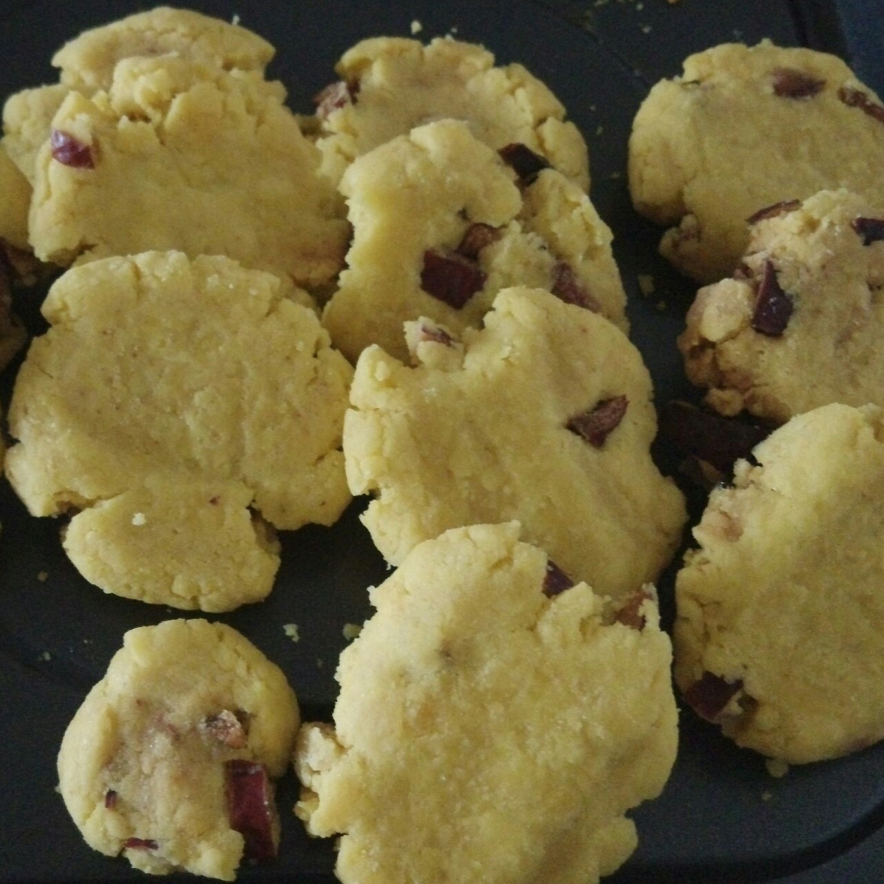 自发粉微波炉版小饼干
