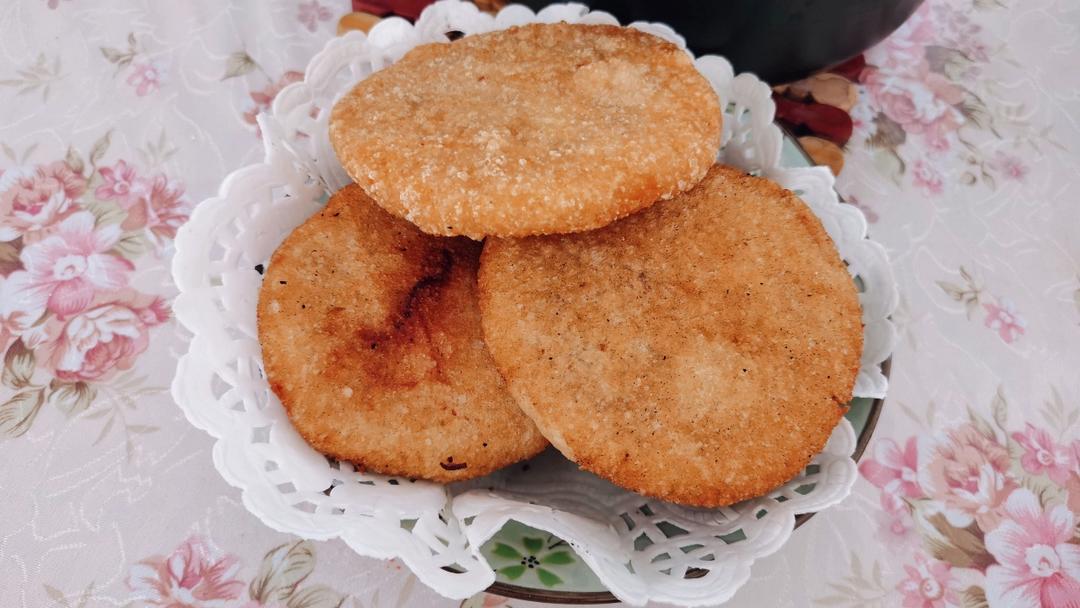 东北油炸糕（糯米粉豆沙馅儿）不翻车很简单