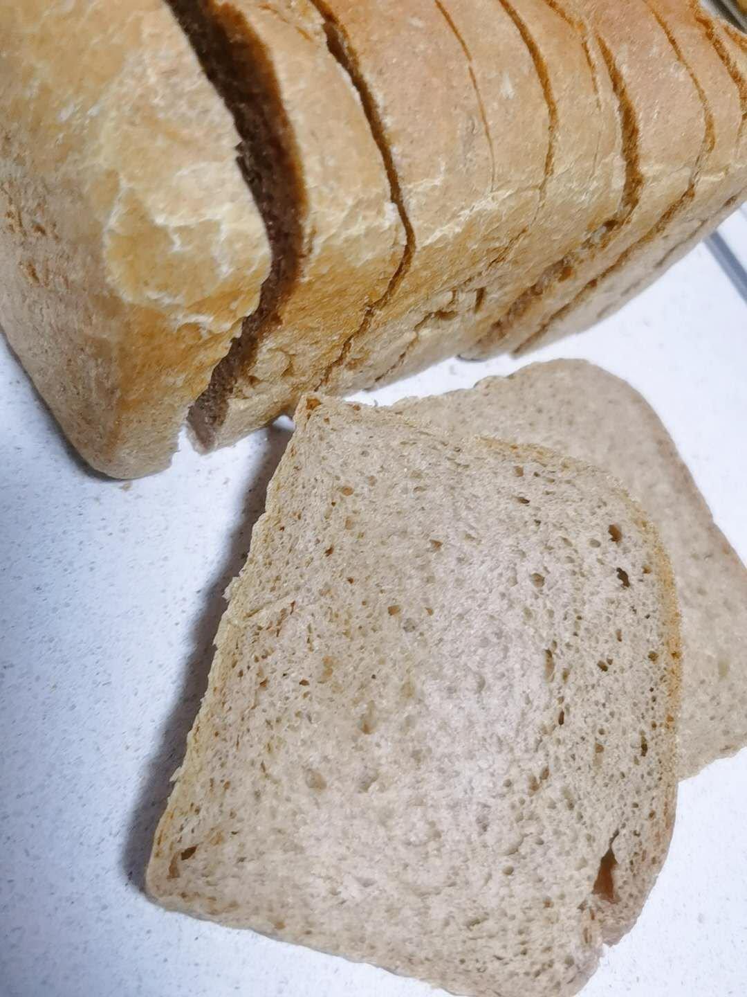 波兰种｜新良100%全麦吐司｜0糖0油